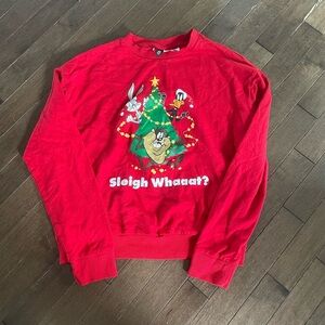 H&M Divided Warren Bros Christmas Sweater Size small